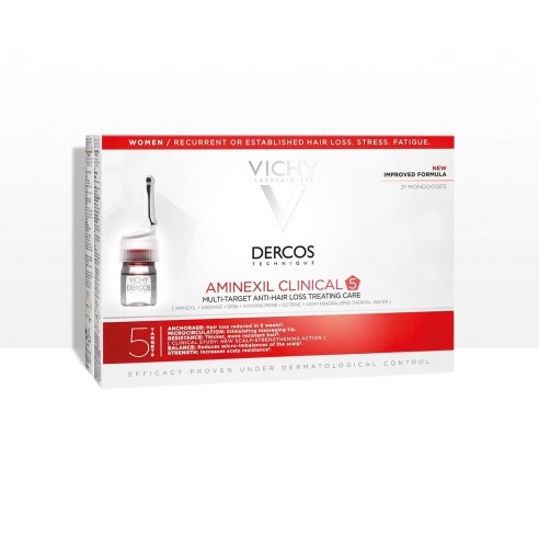 Vichy Dercos Aminexil Clinical 5 Mujer