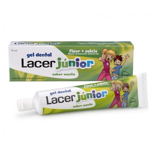 Lacer Junior Dentífrico Menta 75 mL