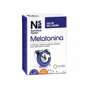 NS Melatonina 1,95mg 30 Comprimidos