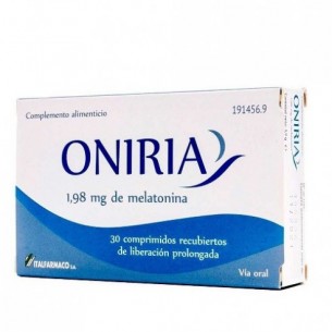 Oniria 1,98mg Melatonina 30...
