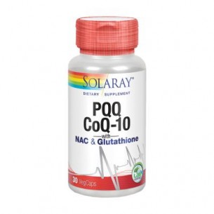 Solaray PQQ CoQ10 30 Cápsulas
