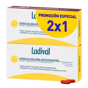Duplo Ladival Capsulas Solares Antioxidantes 2x30 Unidades