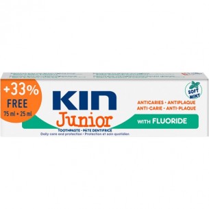Kin Junior Pasta Dentífrica con Flúor 75+25ml