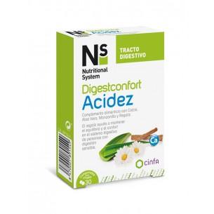 Ns Digestconfort Acidez 30 Comprimidos para Chupar