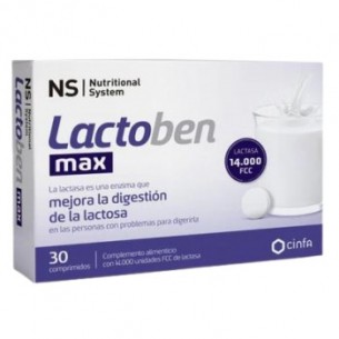Ns Lactoben Max 30 Comprimidos