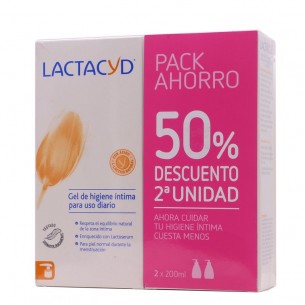 Duplo Lactacyd Gel Higiene Intima Diaria 2x200ml