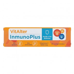 VitAlter InmunoPlus Sabor Naranja 20 Comprimidos Efervescentes