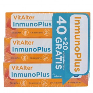 VitAlter InmunoPlus Sabor Naranja 3x20 Comprimidos