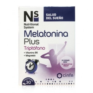 Ns Melatonina Plus Triptofano 30 Comprimidos