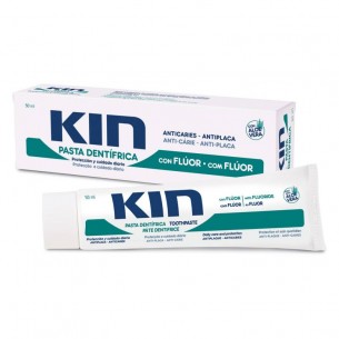 Kin Pasta Dentifrica Anticaries y Antiplaca con Flúor 125ml