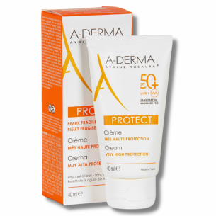 A Derma Protect Crema Solar sin Perfume SPF50+ 40ml