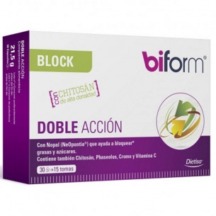 Dietisa Biform Block Doble Acción 30 Cápsulas