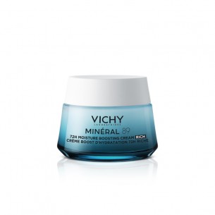 Vichy Mineral 89 Crema Boost Hidratación Rica 50ml